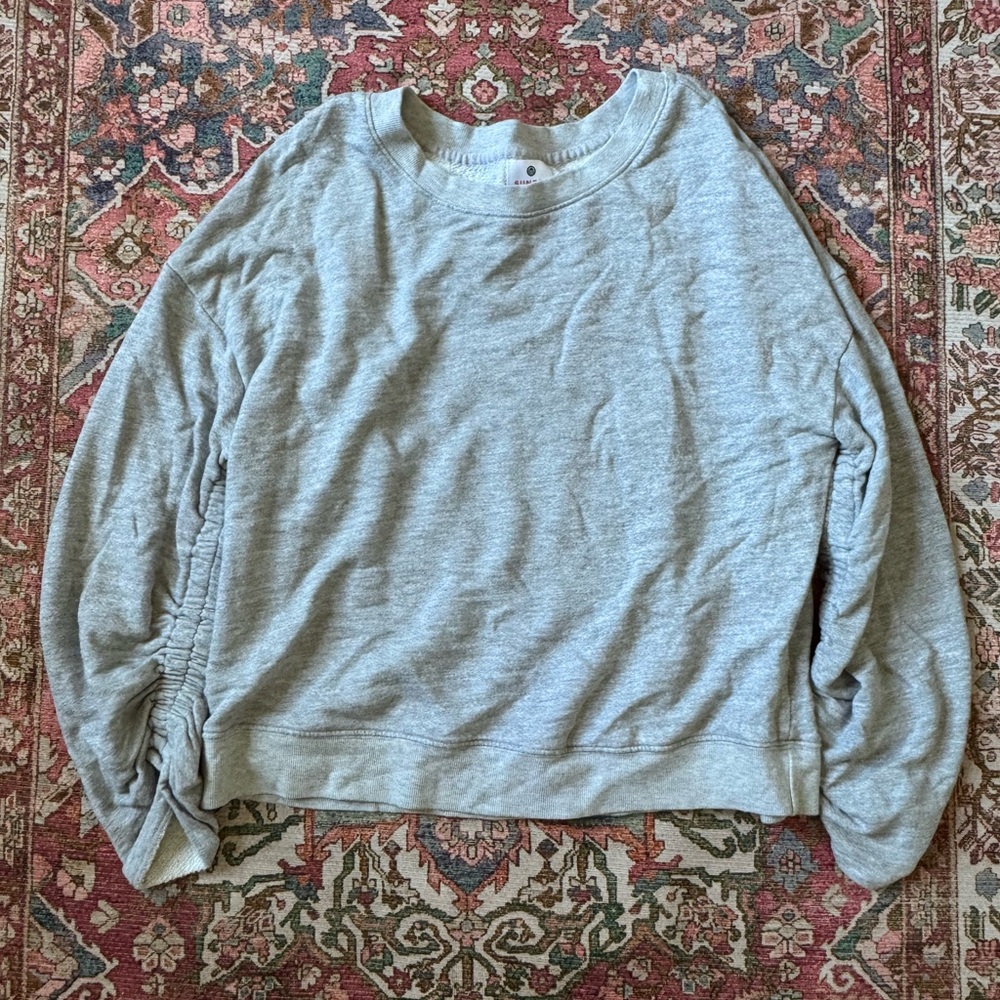 Sundry Cinched Sleeve Sweatshirt